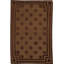 Hand-Knotted High-Quality Gold and Brown Area Rug