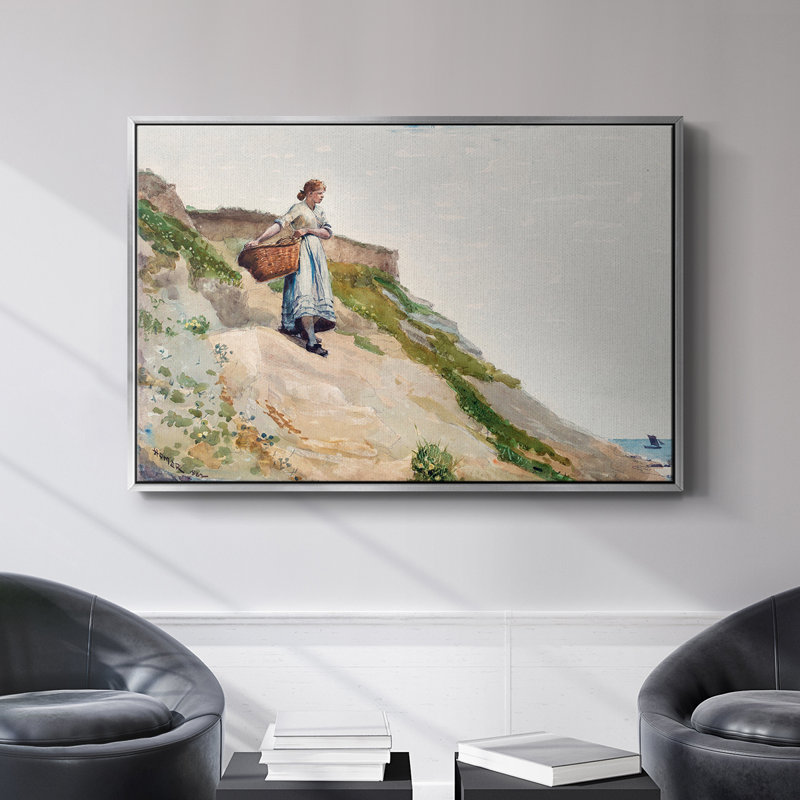 Paysage rétro - Lxxv, H 25 po x l 37 po x P 1,5 po, Toile tendue