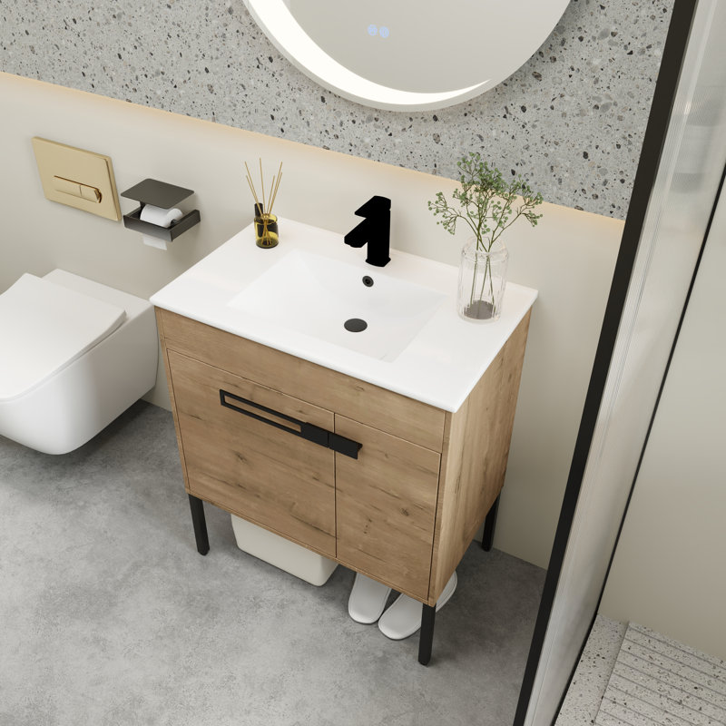Ensemble de meuble-lavabo simple 30 po Aintzane