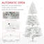 Arbre de Noël artificiel HOMcom 7,5 pi-1136784181