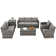 Aun 7 - Person Patio Conversation Sets with Cushions