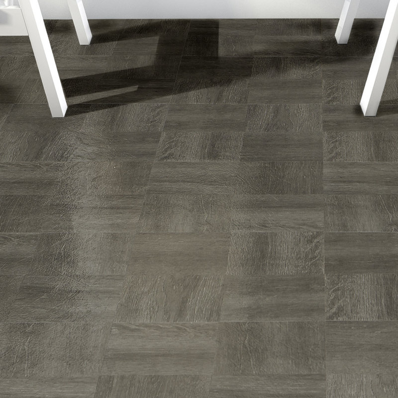 Carreau de vinyle gris 12 po x 12 po x 1,2 mm Nexus