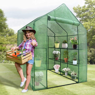 56.3' W x 56.3' D Greenhouse