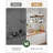 39.4-Inch Hanging Pot Rack, Space-Saving Pot Hanger, Rustic Brown And Black