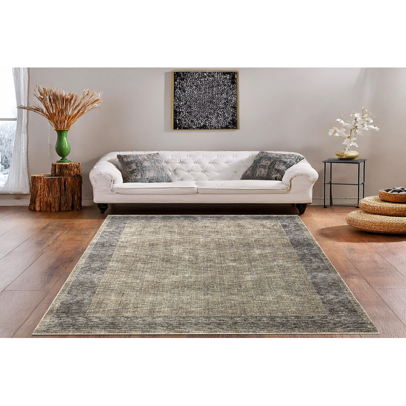 Gabbert 12733-880 BEIGE/BROWN, Rectangle 6'7" x 9'6"