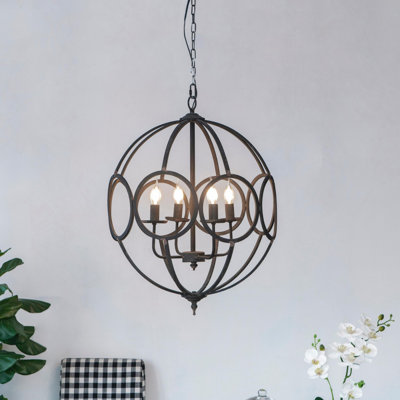 Luminaire suspendu avec chaîne réglable
