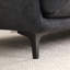 Canapé modulaire noir en polyester-1557300296