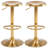 Engman Swivel Adjustable Height Counter Stool with Metal Frame-621097742