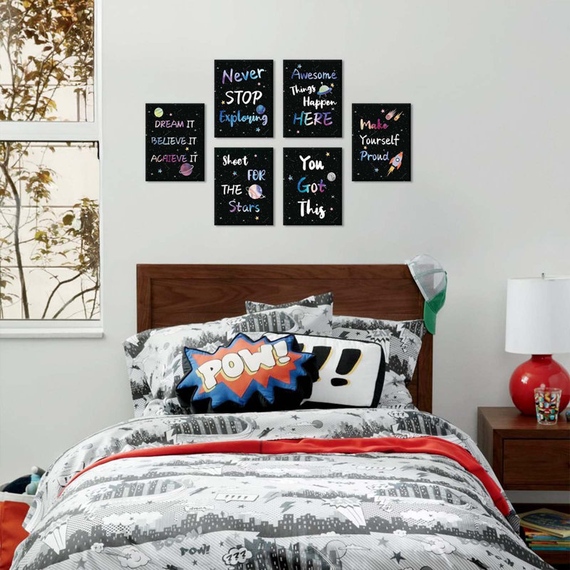 6 Piece Wrapped Canvas Print