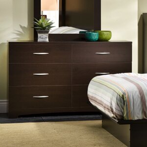 Lochran 6 Drawer Double Dresser (color unknown, may differ from stock photo)