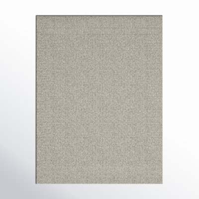 Elle Handmade Wool Silver Rug