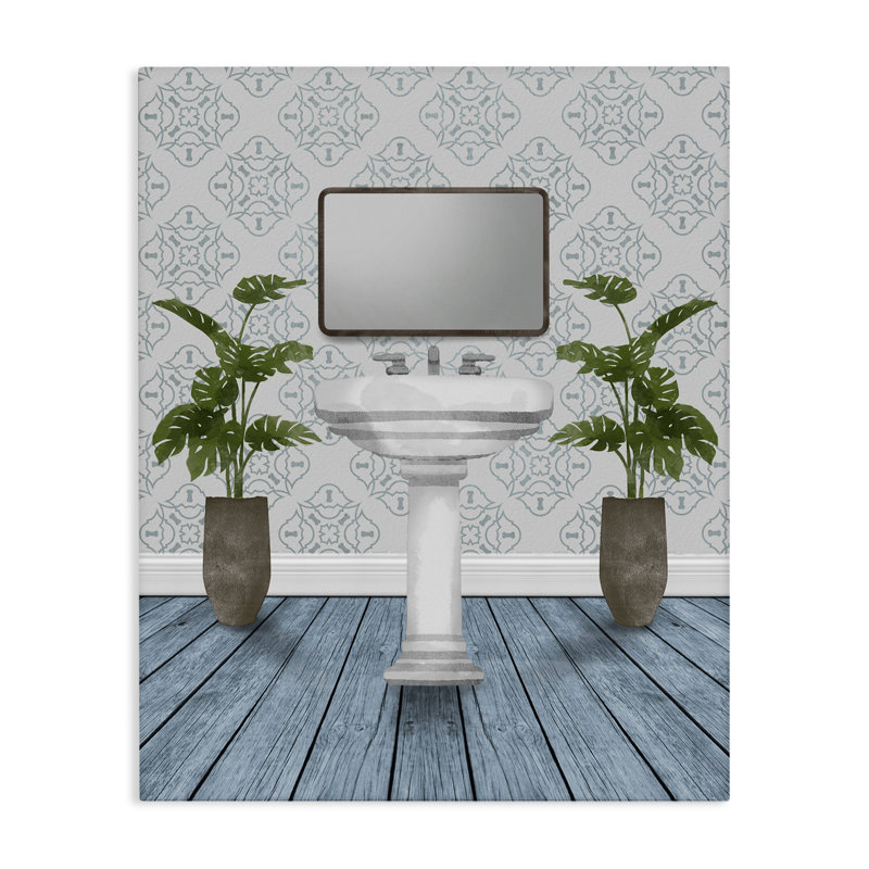 Toile pour lavabo et lavabo Restful, conception de Marcus Prime, H 40 po x l 30 po