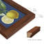 Xeden French Lemon On Navy II, reproduction d'art encadrée-1862702605-1862702598