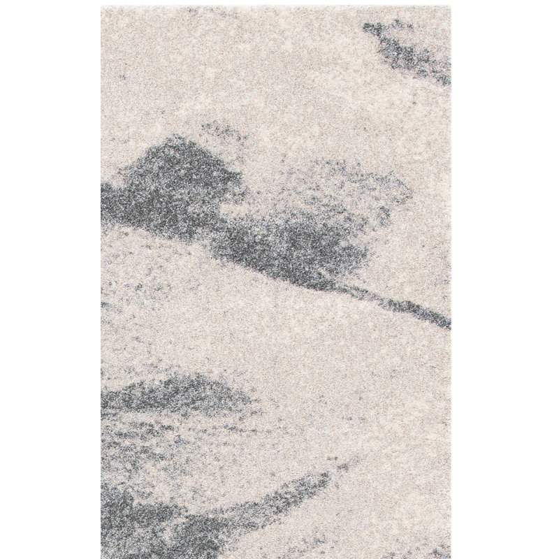 Retro Performance Abstract Rug, Rectangle 9' x 12'