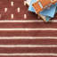 Tapis rouille en laine Clarita-1853286997