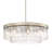 Rodrico 9 - Light Steel Dimmable Geometric Chandelier-118804816