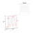 Rio Radiator Cover with Vertical Slats, Freestanding Radiator Cabinet, White-113630603