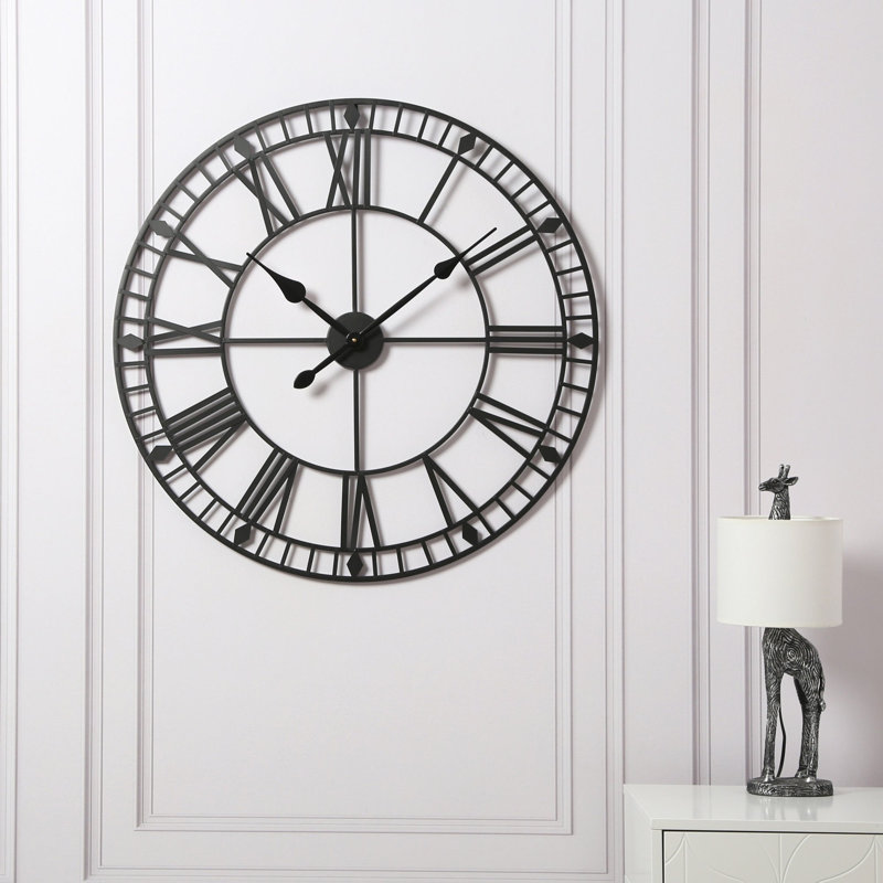 Abdulkader Iron Wall Clock, Small