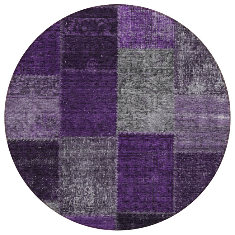 Washable Patchwork Indoor / Outdoor Rug
