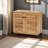 Diora Oak Finish 4-Shelves With Slatted Two-Door Shoe Cabinet, 27.22" H X 29.35" W X 14.38" D
