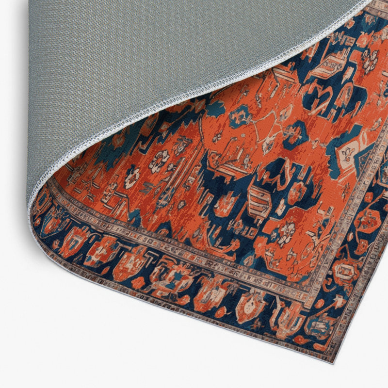 Tapis d'intérieur et d'extérieur Tabriz, Rectangulaire 8 pi x 10 pi
