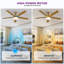 Ventilateur de plafond 52 po Ebern Designs