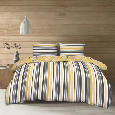 Braylene Microfiber Duvet Cover Set with Pillowcases