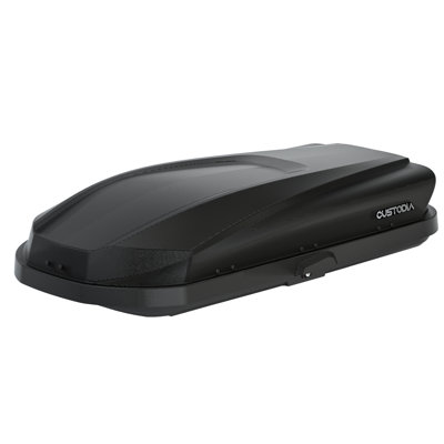 Hard Shell Roof Cargo Carrier With Security Keys, Roof Box, Cargo Box.Diamond Black