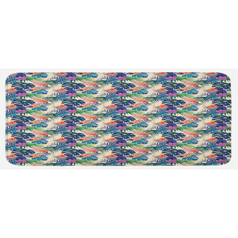 Tapis de cuisine tropical