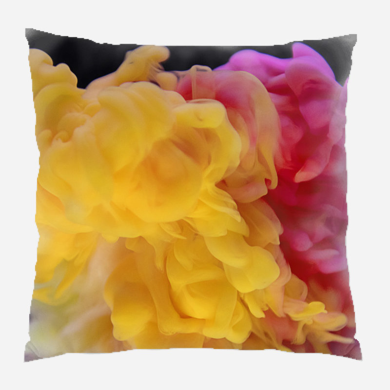 Housse et insert de coussin d'extérieur carré Valvalia Abstract, Microsuède, Intérieur