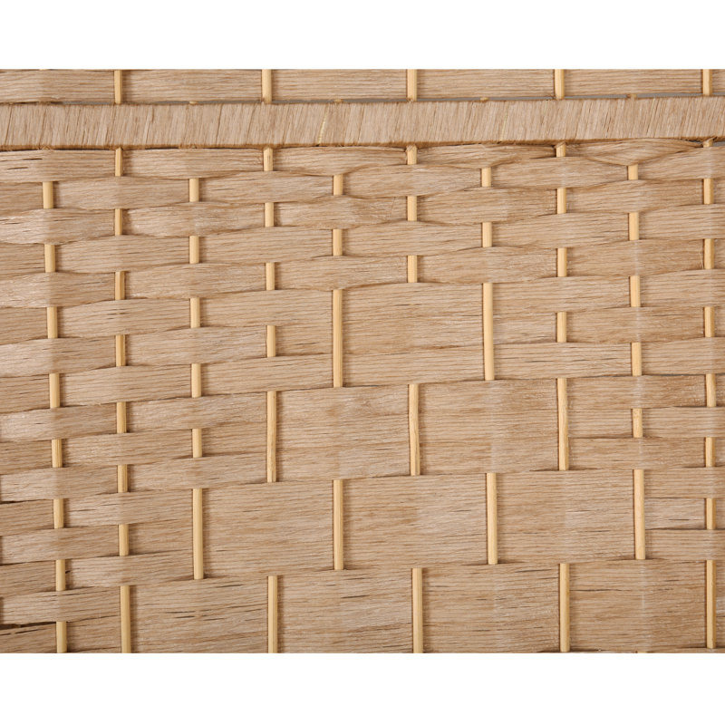 Citrana 118'' W x 71'' H 6 - Panel Solid Wood Folding Room Divider