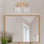 Éclairage pour meuble-lavabo mural 2 lumières 7 po Badillo-378436010-378436015