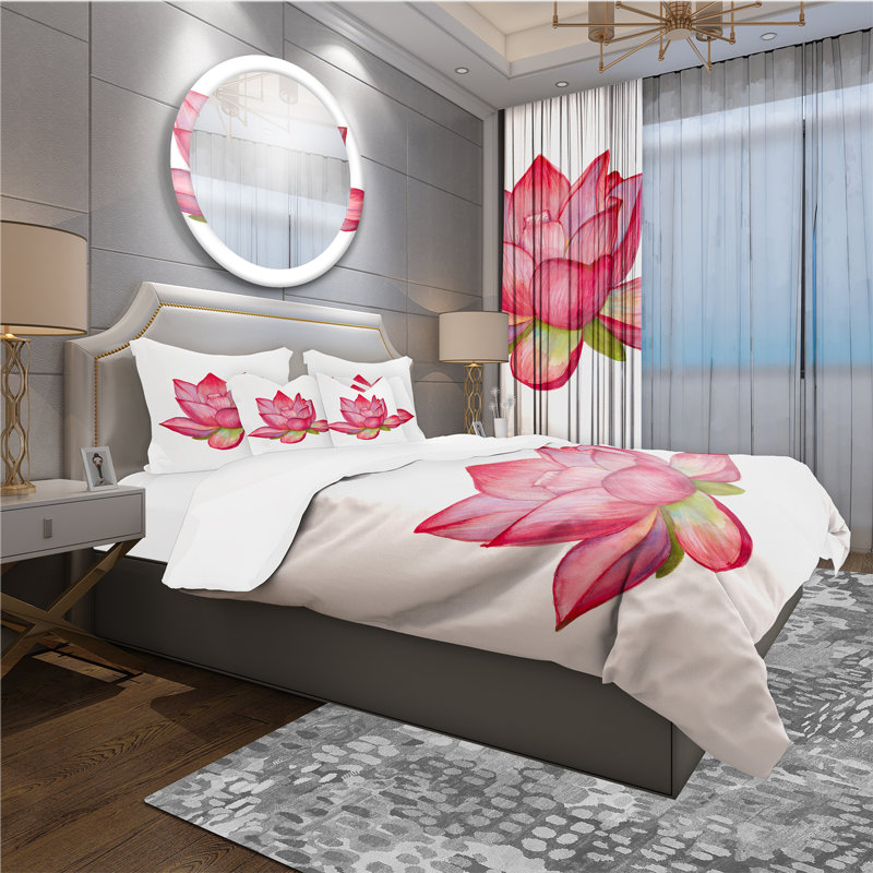 Ensemble de housse de couette moderne et contemporaine, Housse de couette très grand + 2 taies décoratives