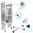 Hershel 12 - Step Aluminum Lightweight Folding Multi-Position Ladder