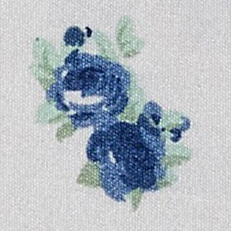 Modern Threads 4-Piece Ultra Soft Microfiber Sheet Set with Deep Pockets in Solids & Prints, Sweet Rose Blue