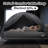 Bed Tent Canopy - Pop Up Privacy Sleeping Tent for Indoor Use, 80% Light Reduction & Breathable Design, Portable Frame with Shade Cloth Windows-111787496
