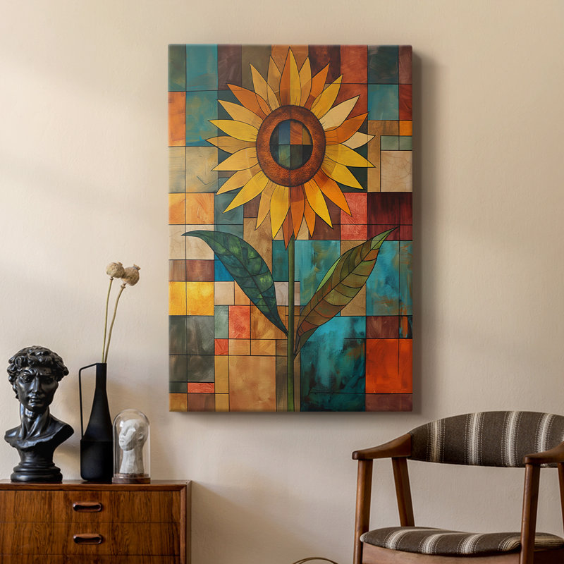 FLORAL Series CDXC III - Gallery Cavas, H 27 po x l 18 po