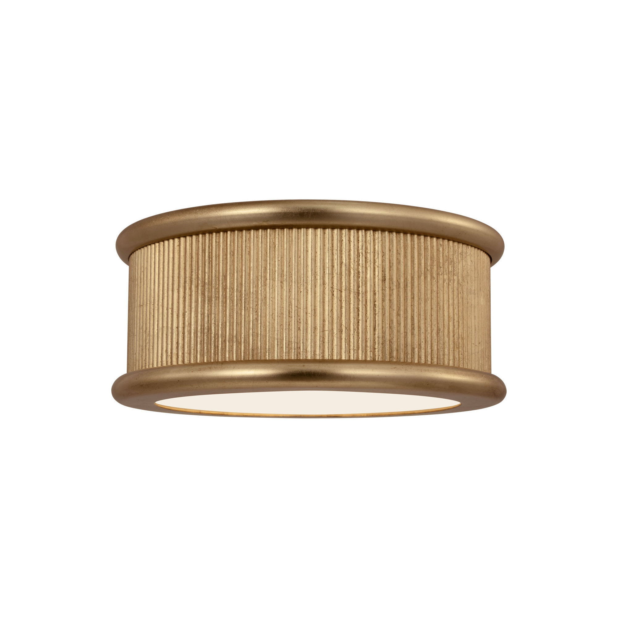 Rigsby Flush Mount, 6" H x 14" W x 14" D, Gild