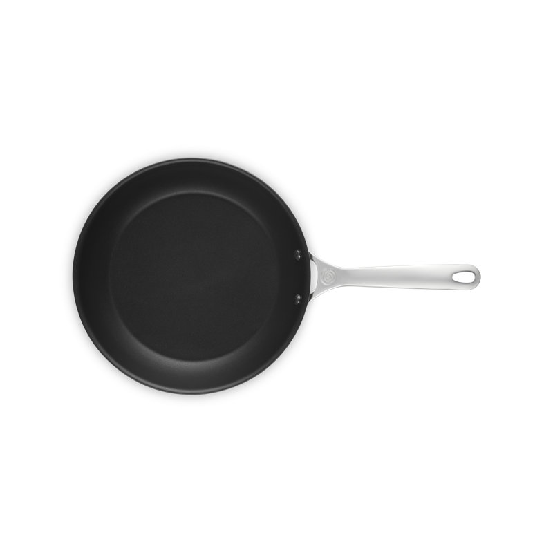Le Creuset Stainless Steel Fry Pan, 12" Diameter