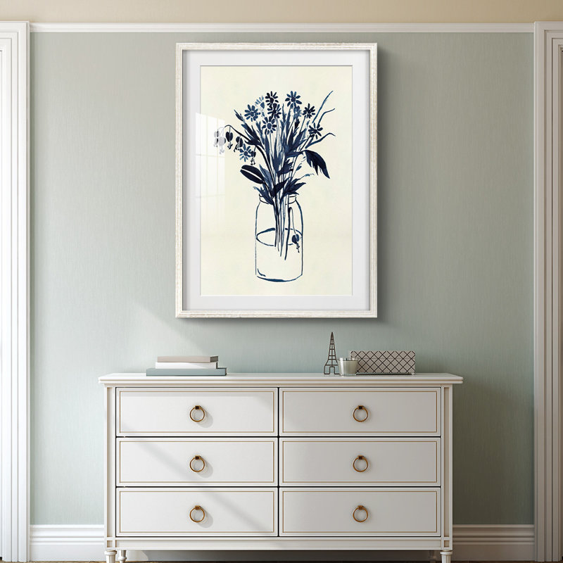 Longeville - Toile tendue avec châssis, H 25,5 po x l 17,5 po