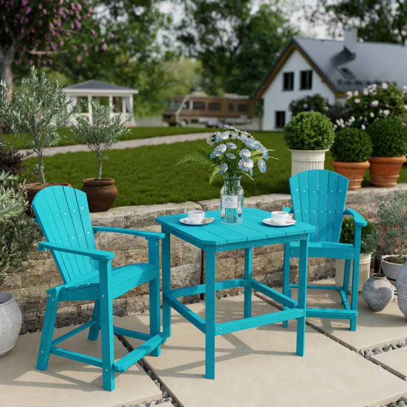 Classic 3-Piece Counter Set, Aruba Blue