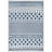 Ramveer Geometric Navy/Ivory Reversible Indoor/Outdoor Area Rug-2047124464