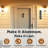 Royal Shade Floating Vertical  Aluminum Address Plaque – Customized 2-Digit House Numbers for Stylish Indoor and Outdoor Spaces-119322505-119829613-119322506