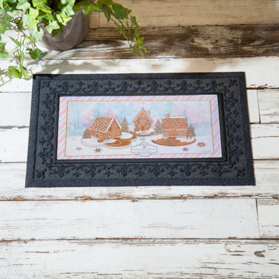 Tapis de table Season's Greeting Gingerbread Sassafras