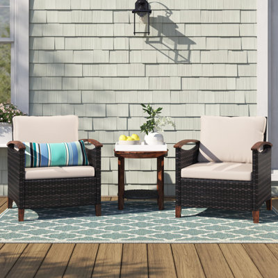 Donovan 2 - Person Seating Group with Cushions