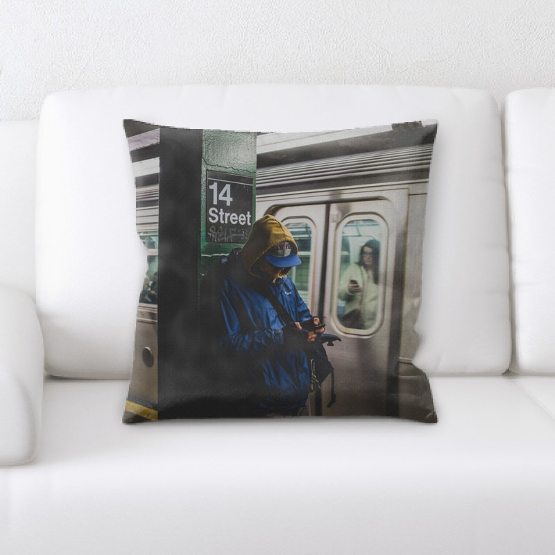Locklear Square Pillow Cover & Insert