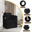 Fauteuil d'appoint Barrel avec repose-pieds de rangement-1253962012