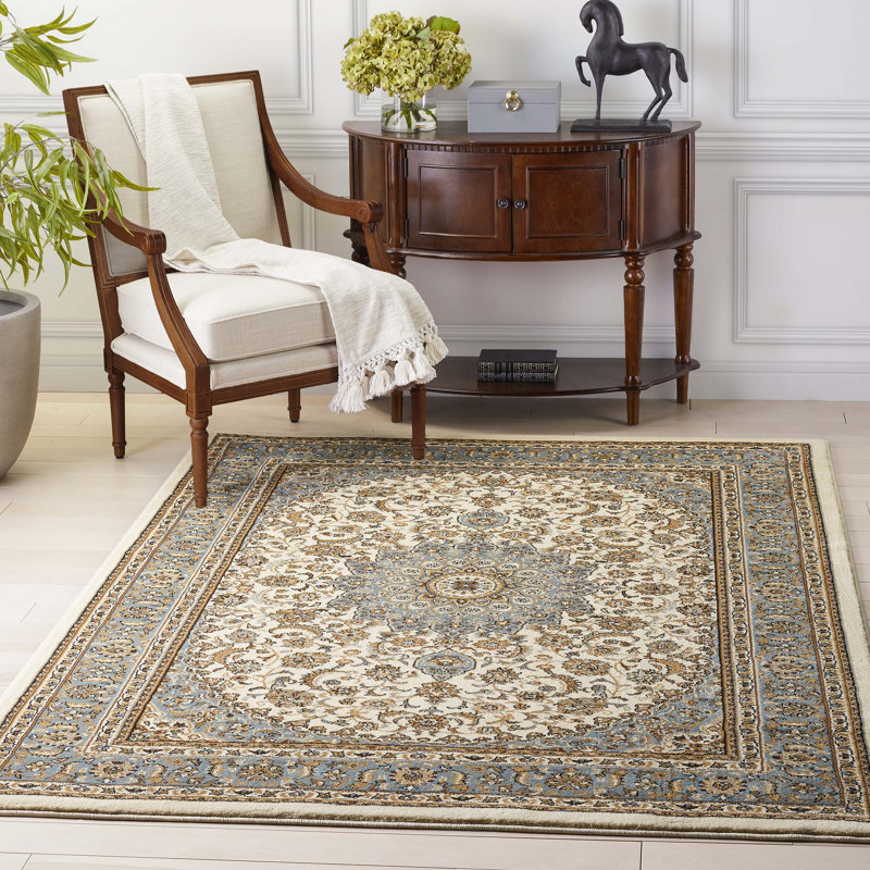 Gret Oriental Indoor Rug, Rectangle 3'11" x 5'3"