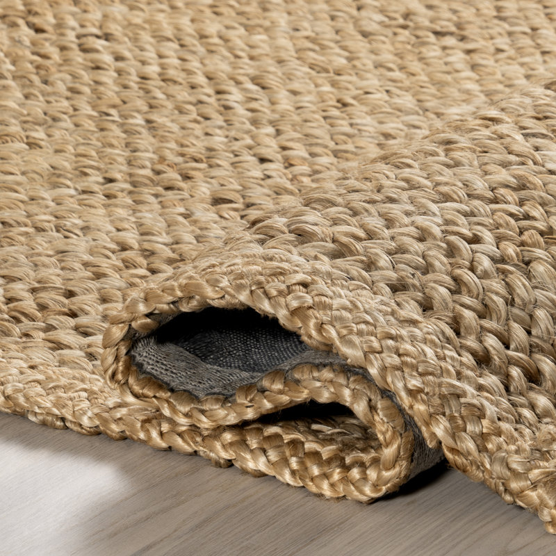 Handmade Natural Jute Rectangular 8' x 10' Area Rug