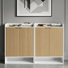 45"*31"*15" Extra Deep Fluted Shoe Cabinet(Set Of 2)